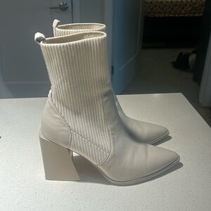 Tan Heeled booties (Steve Madden)